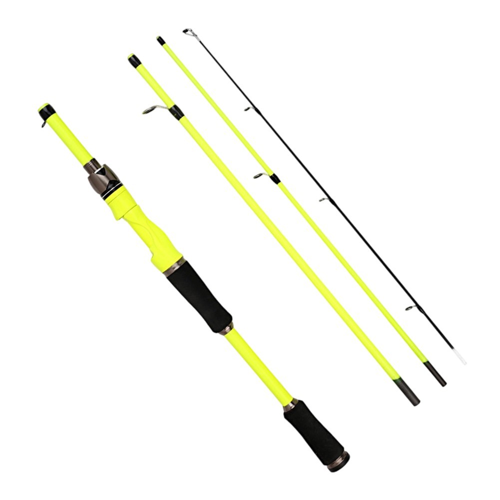 4 Section Carbon Fishing Rod 2.1m Casting Rod Suitable for All Anglers