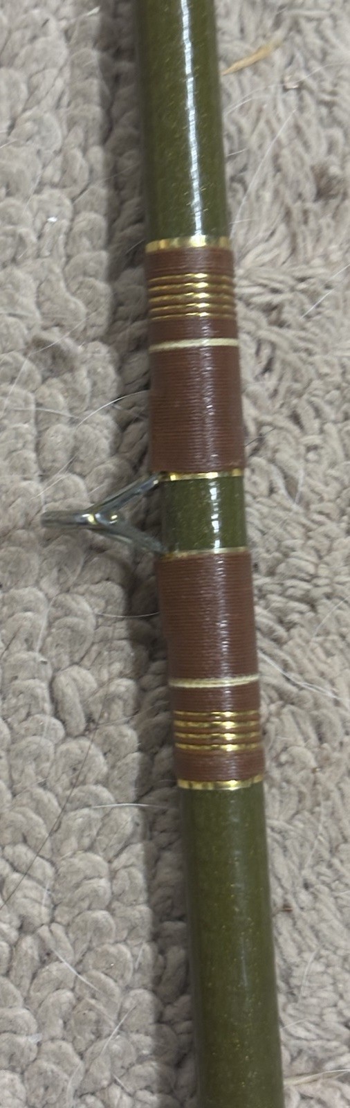 Vintage St Croix 9000 8 Ft 8 Wt Fiberglass Fly Rod Park Falls Wisconsin