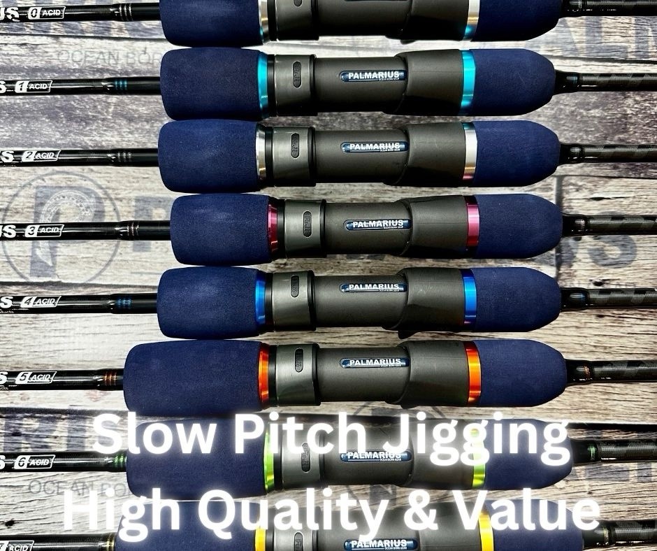 2025 Palmarius P Series Gen 2 Slow Pitch Jigging Rods