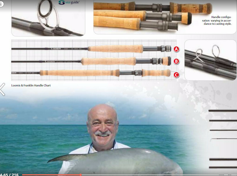 Loomis and Franklin Predator saltwater fly rod series 9ft 8wt – 12 wt with tube