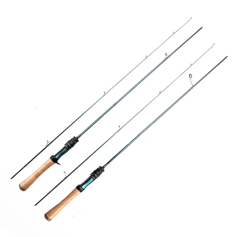 Fishing Rod Casting Rod Spinning Rod UL Carbon Fiber Fishing Rod 2 Sections Fast