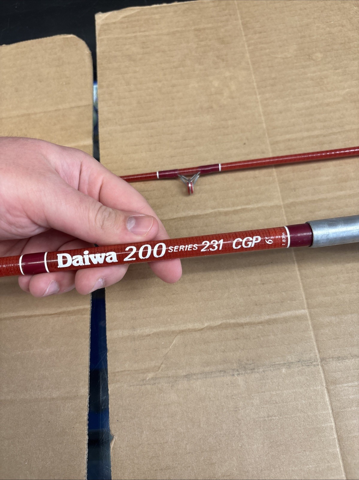 Daiwa 200 Series 2.31 CGP 6” Fishing Rod 2 Piece