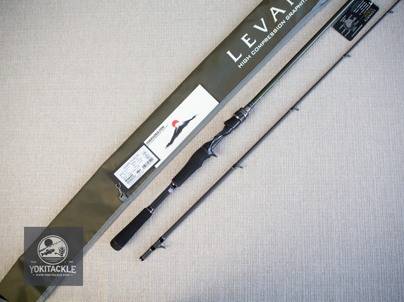 Megabass LEVANTE JP F6-70LV 2P Baitcasting Rod Shipping from JAPAN