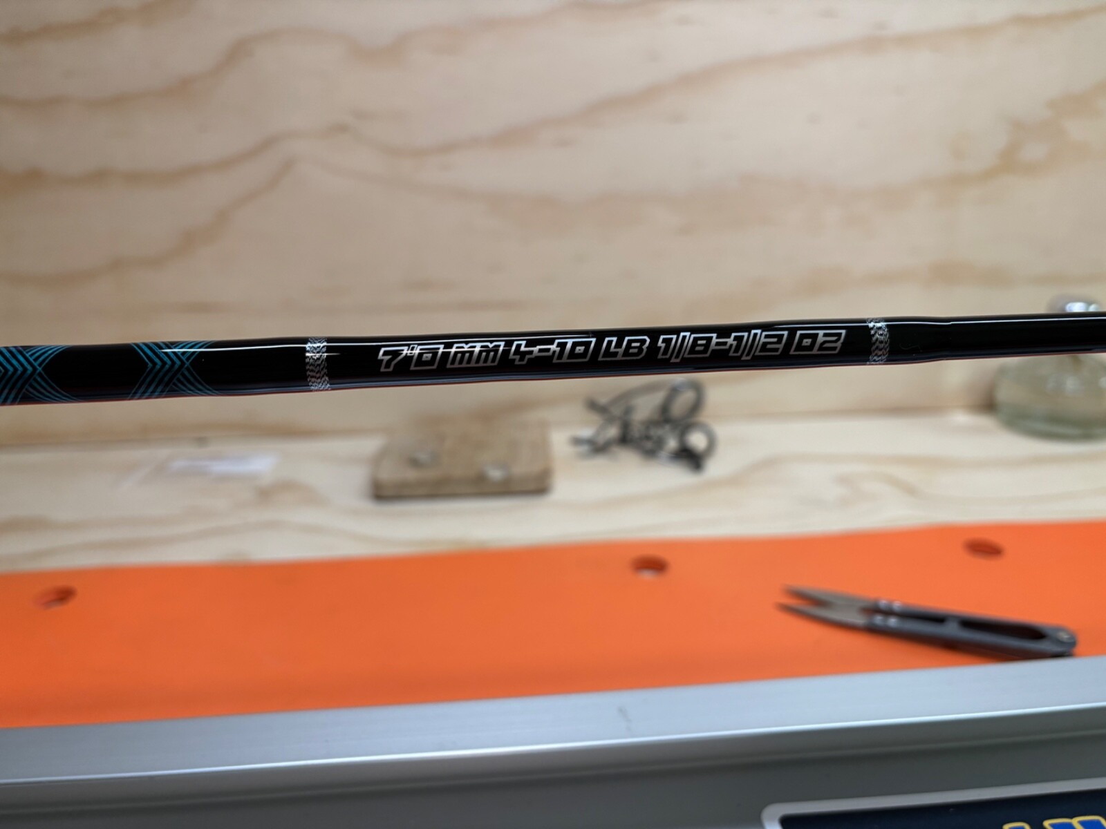 Custom handmade fishing rods
