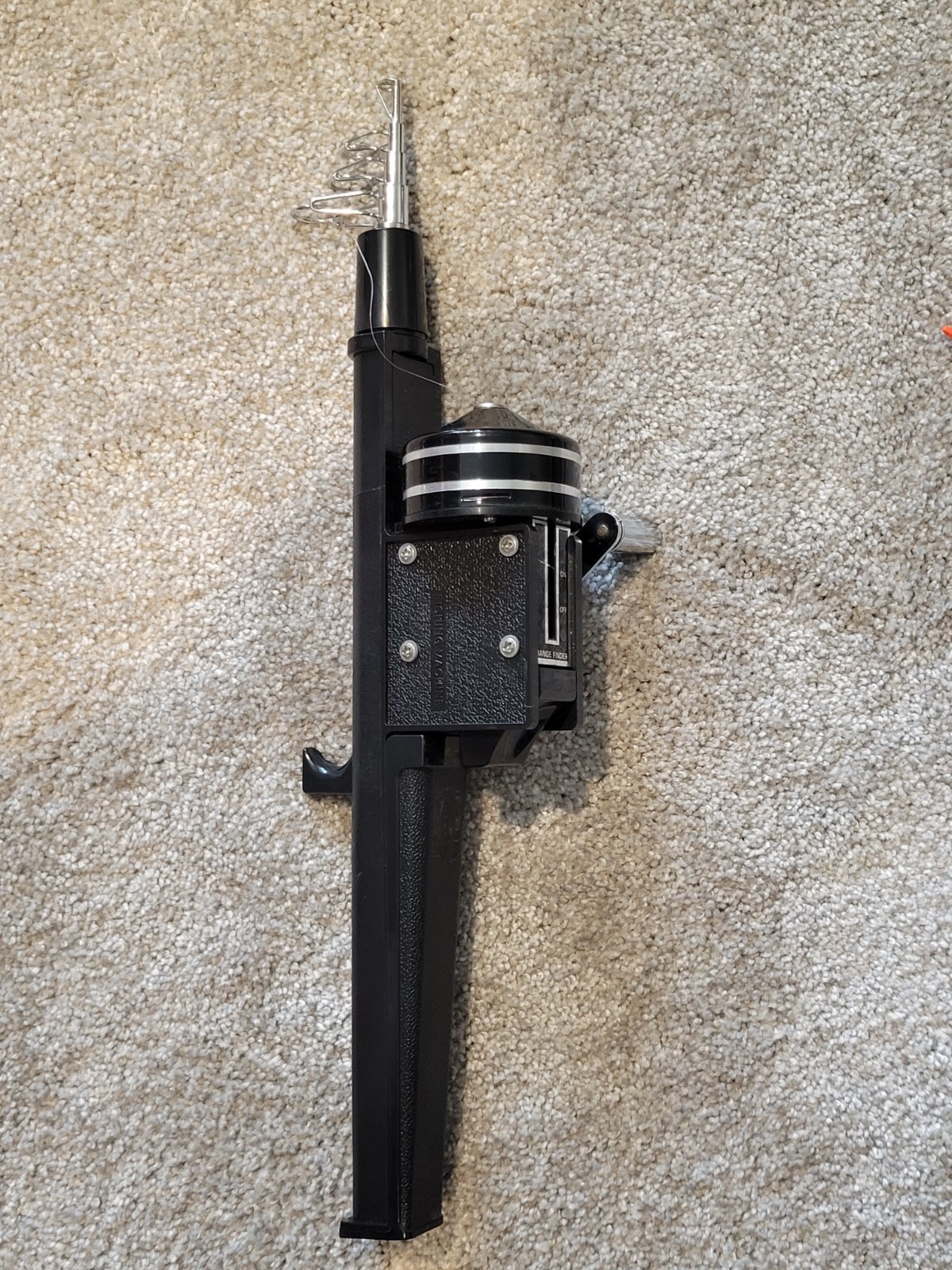 ST. CROIX 1970’s Extendable Fishing Rod W/ Carrying Bag (missing Range Finder)