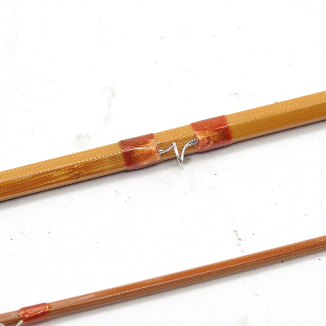 Unmarked Custom-Built Bamboo Fly Fishing Rod. 7’ 9” 6wt.