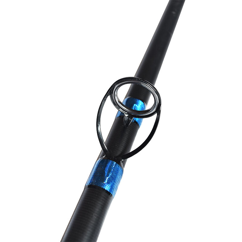 Surf Casting Fishing Rod 3-Piece Carbon Fibr Travel Rod Portable~14 ft