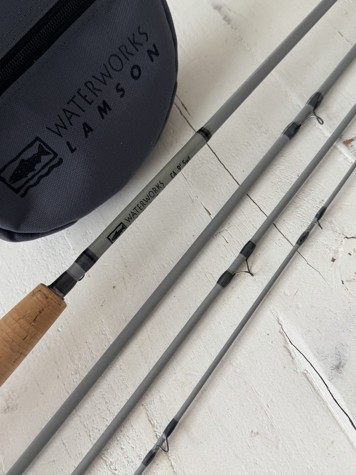 **BEAUTIFUL**🔥WATERWORKS LAMSON CENTER AXIS 5wt. 9’ft Fly Rod ~LEDENDARY~🔥
