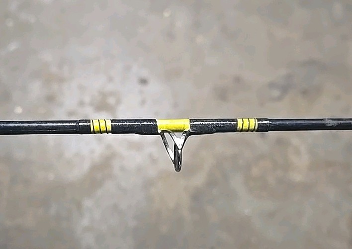 Flex Series by Garcia 6′ One Piece Fishing Rod Medium ACTION 2408A Made In USA