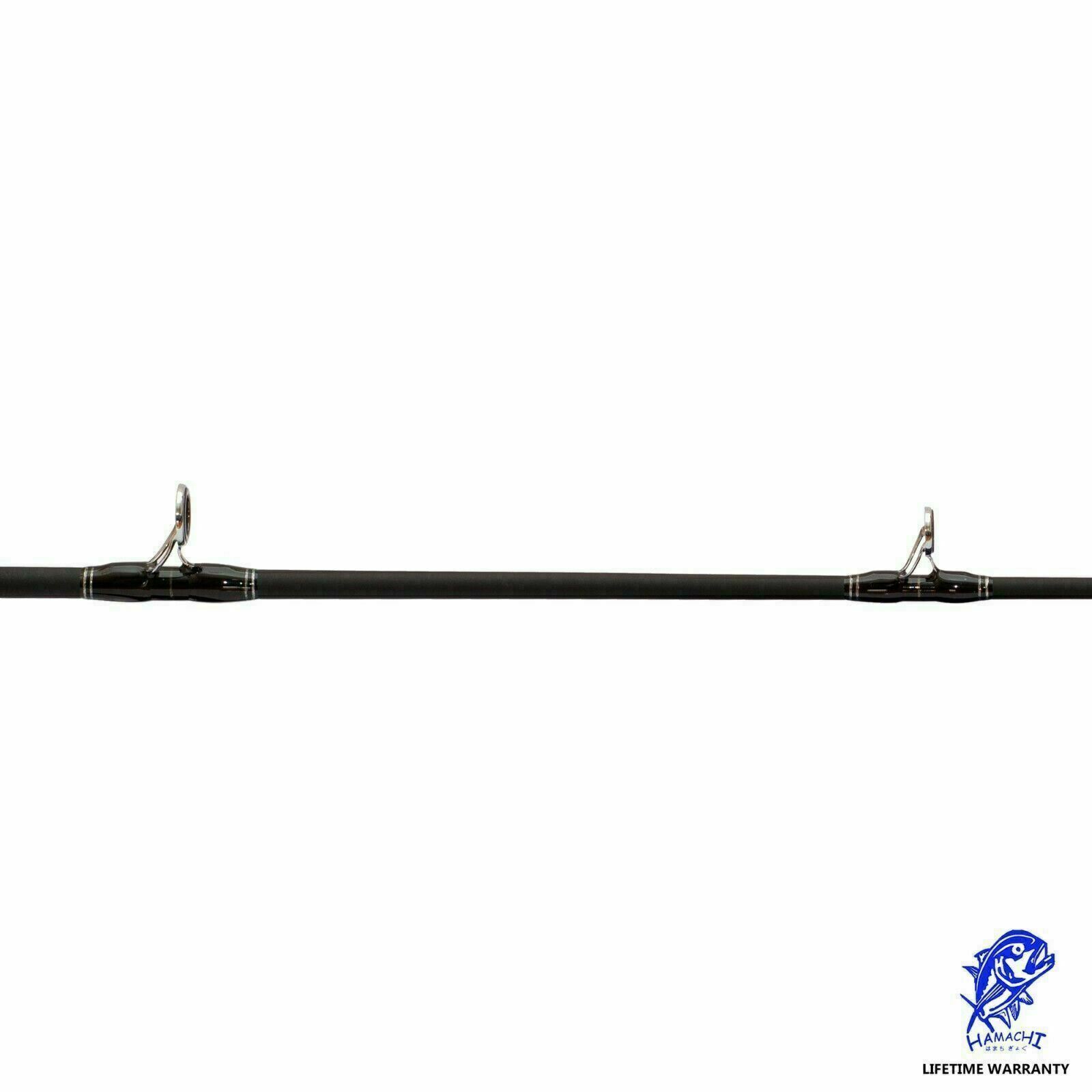HAMACHI 7’6 XOS GT’n’Doggie Exp 50 – 100lb Japanese spin popper fishing rod pole
