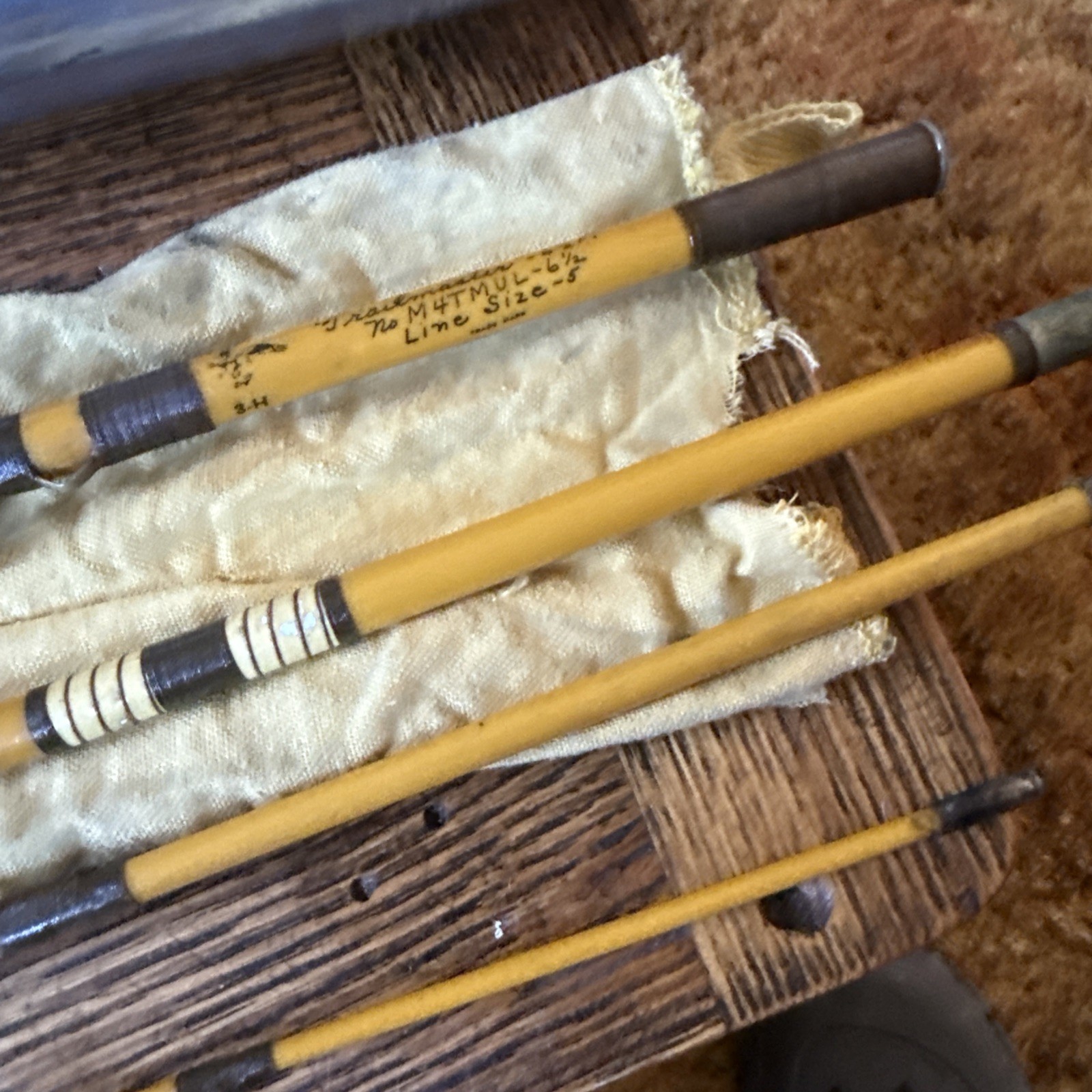 Eagle Claw WRIGHT MCGILL Trailmaster M4TMUL- 6 1/2 4pcs Fishing Rod