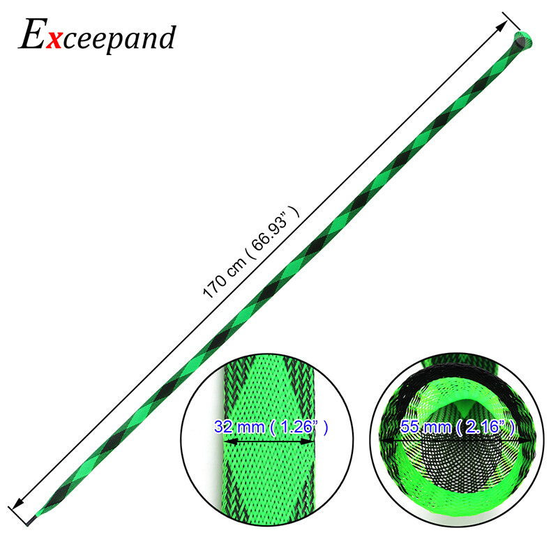 10 PCs Free Tangle Fishing Rod Sleeve Casting Fishing Rod Cover Pole Sock