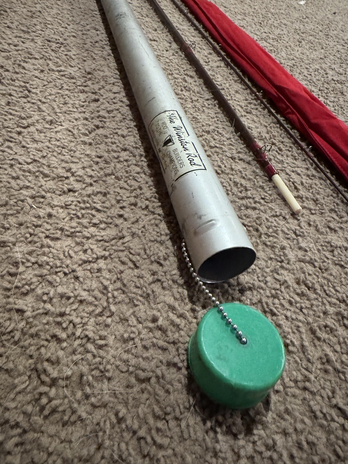 r.l winston san fransisco fly fishing rod 9 1/2 feet long