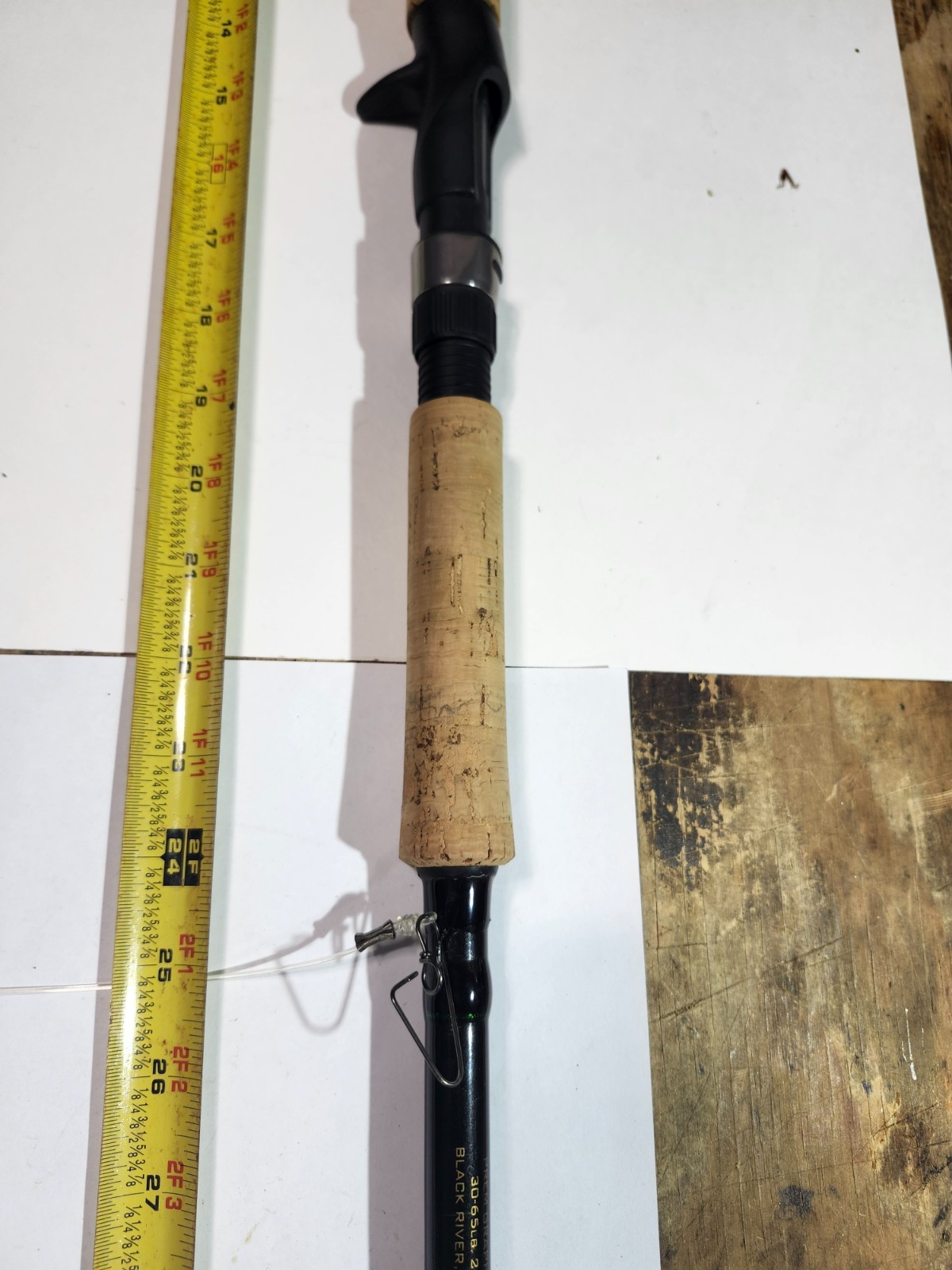 Black River Musky Rod 7′-6″ Heavy Fast Action 76 HF Cranker Rod