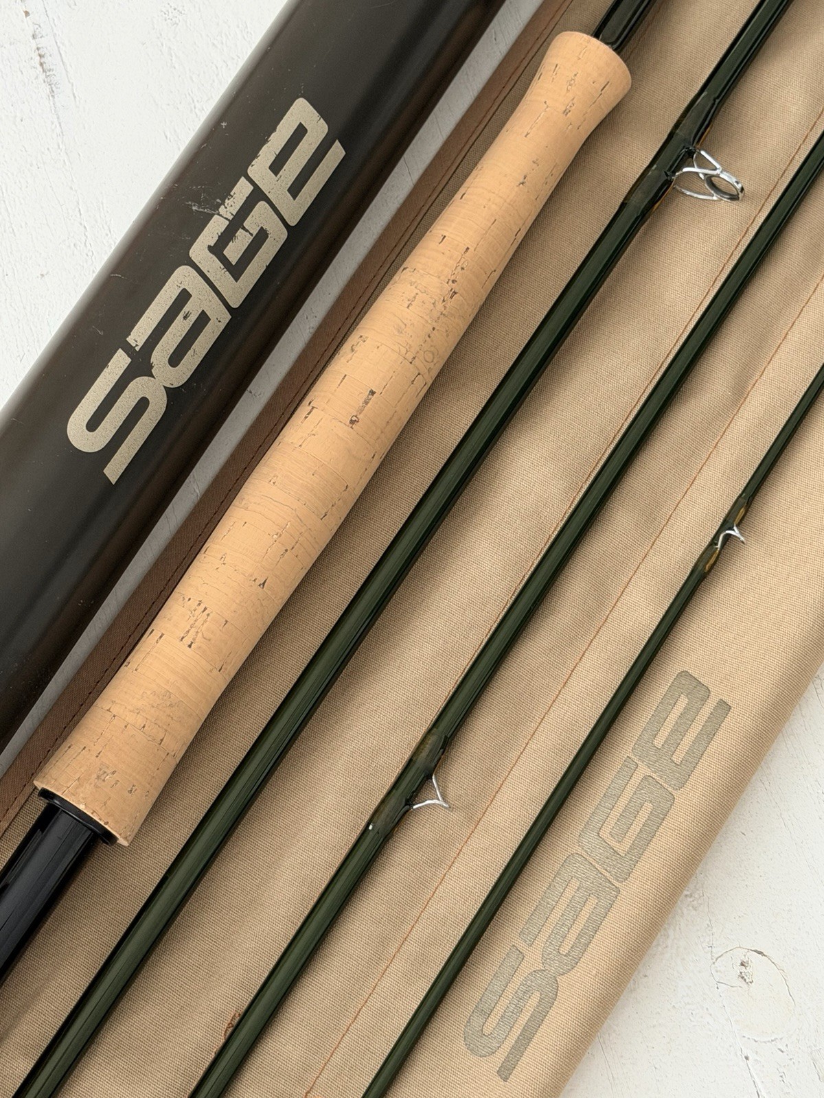 **BEAUTIFUL** 🔥 SAGE Z-AXIS Switch/Spey 8wt. 11’ft~4pc FlyRod!! ~LEGENDARY~ 🔥