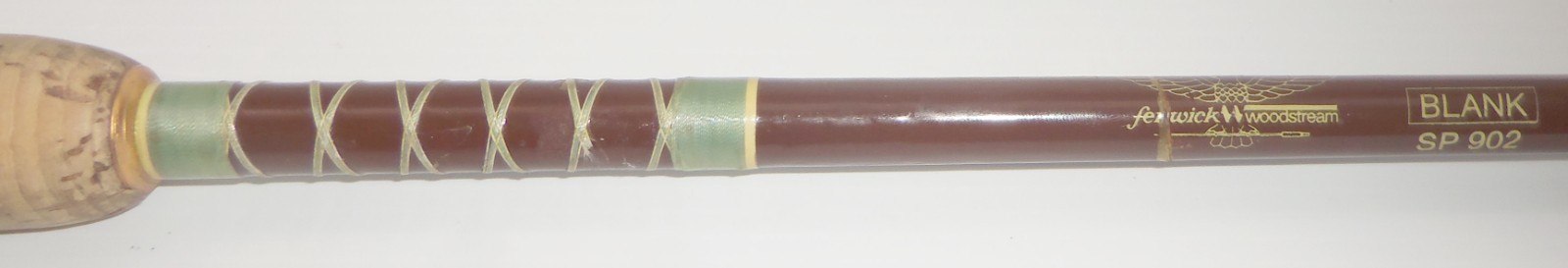Vintage Fenwick Woodstream Blank 2-Piece 7’6″ Med. Action Spinning Rod – SP902
