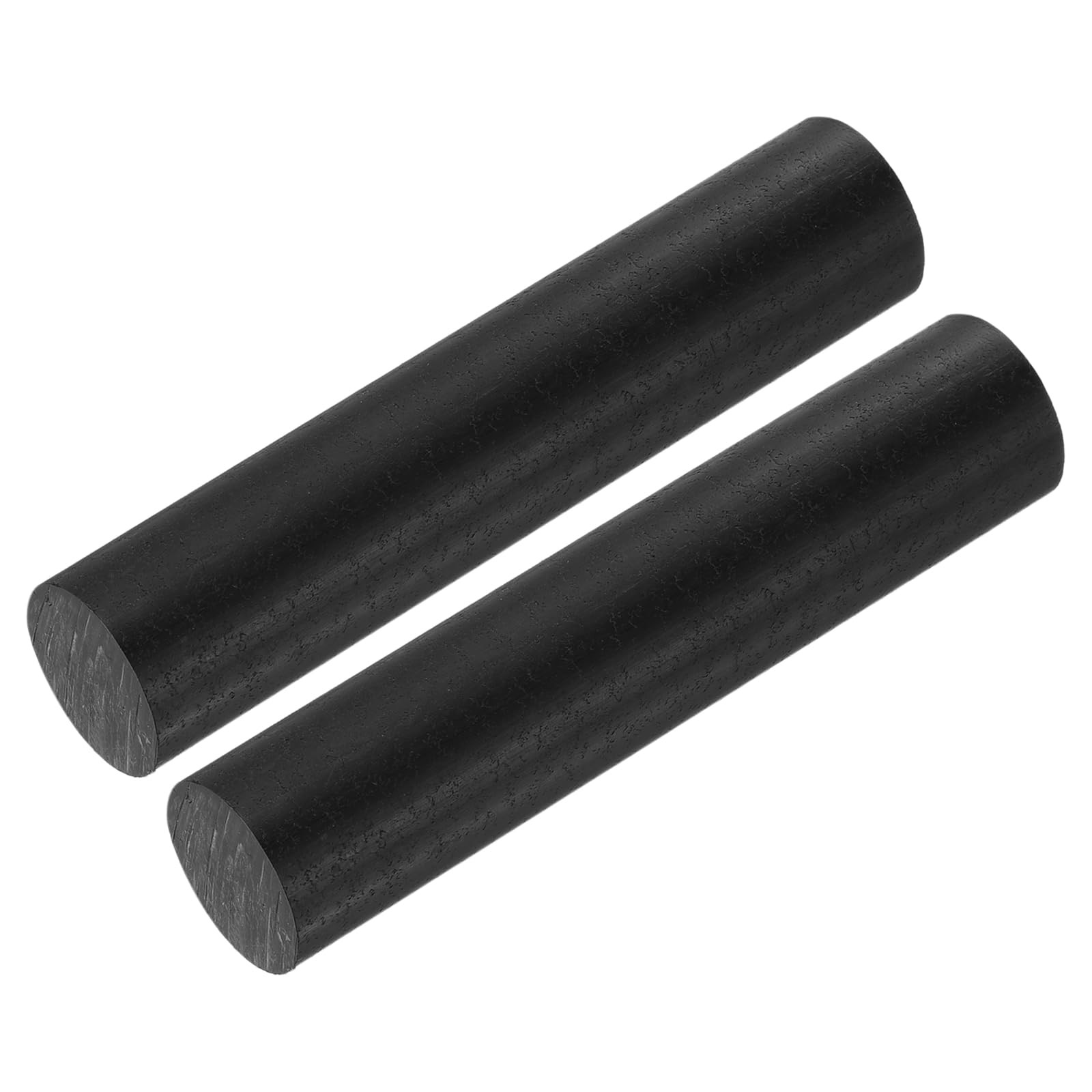 ABS Plastic Rod Round Solid Bar 20 mm x 100 mm Black for DIY Model Material, …