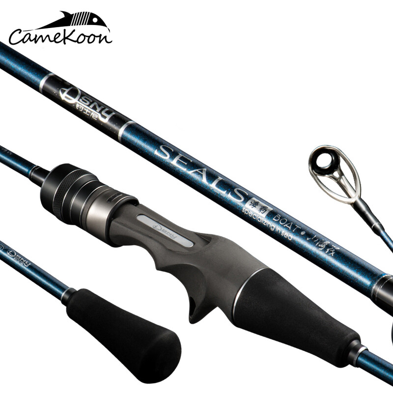 CAMEKOON Off-shore 1.5M Casting Rod Durable 98% Carbon Blank w/ Solid Carbon Tip