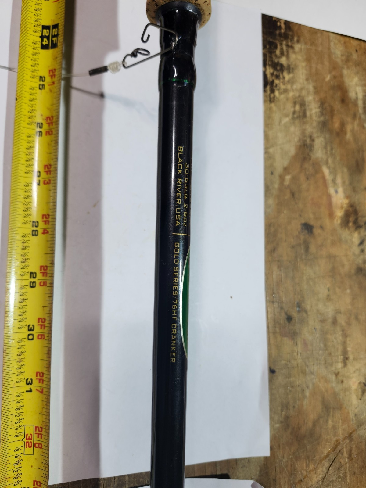 Black River Musky Rod 7′-6″ Heavy Fast Action 76 HF Cranker Rod