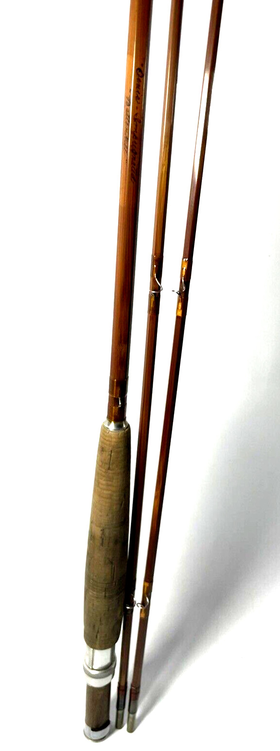 Orvis Impregnated “Battenkill” Vintage Bamboo Fly Rod 8.5ft Extra Tip