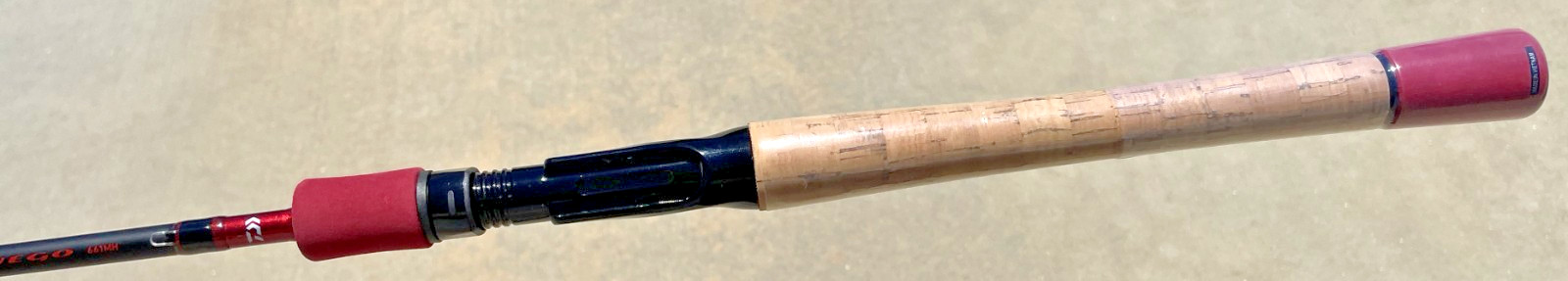New Daiwa Fuego Casting Rod 6’6″ Medium Heavy 1-Pc Graphite 661MH Bass