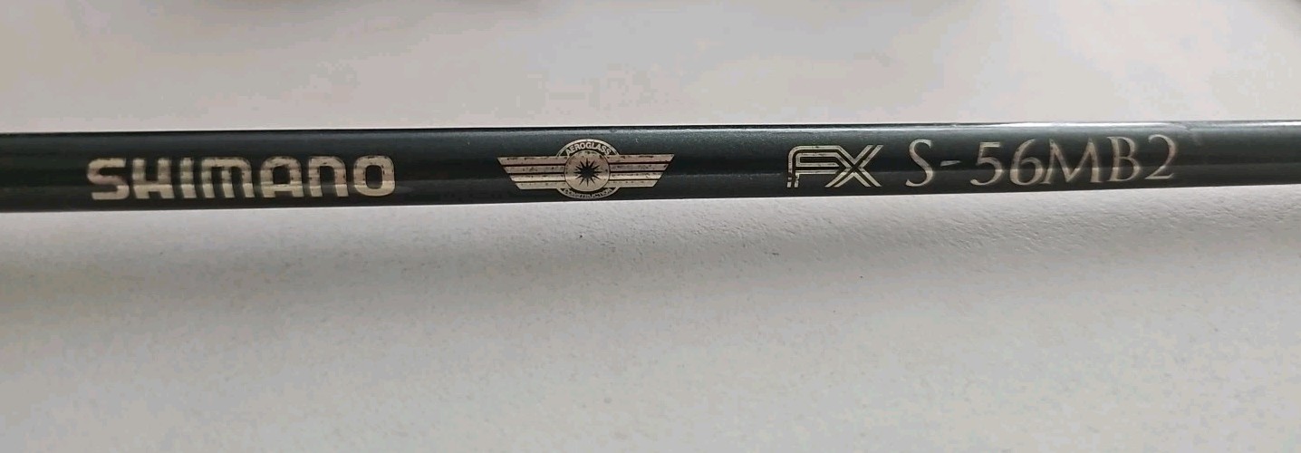 Shimano FXS-B2 Spinning Rod 2-Piece 5′ 6″ Medium FXS56MB2 VGC