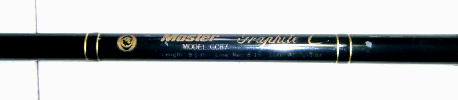 MINT MASTER GRAPHITE GC 87 DOWNRIGGER ROD Graphite 8’ Ft 6” Trolling Casting Rod