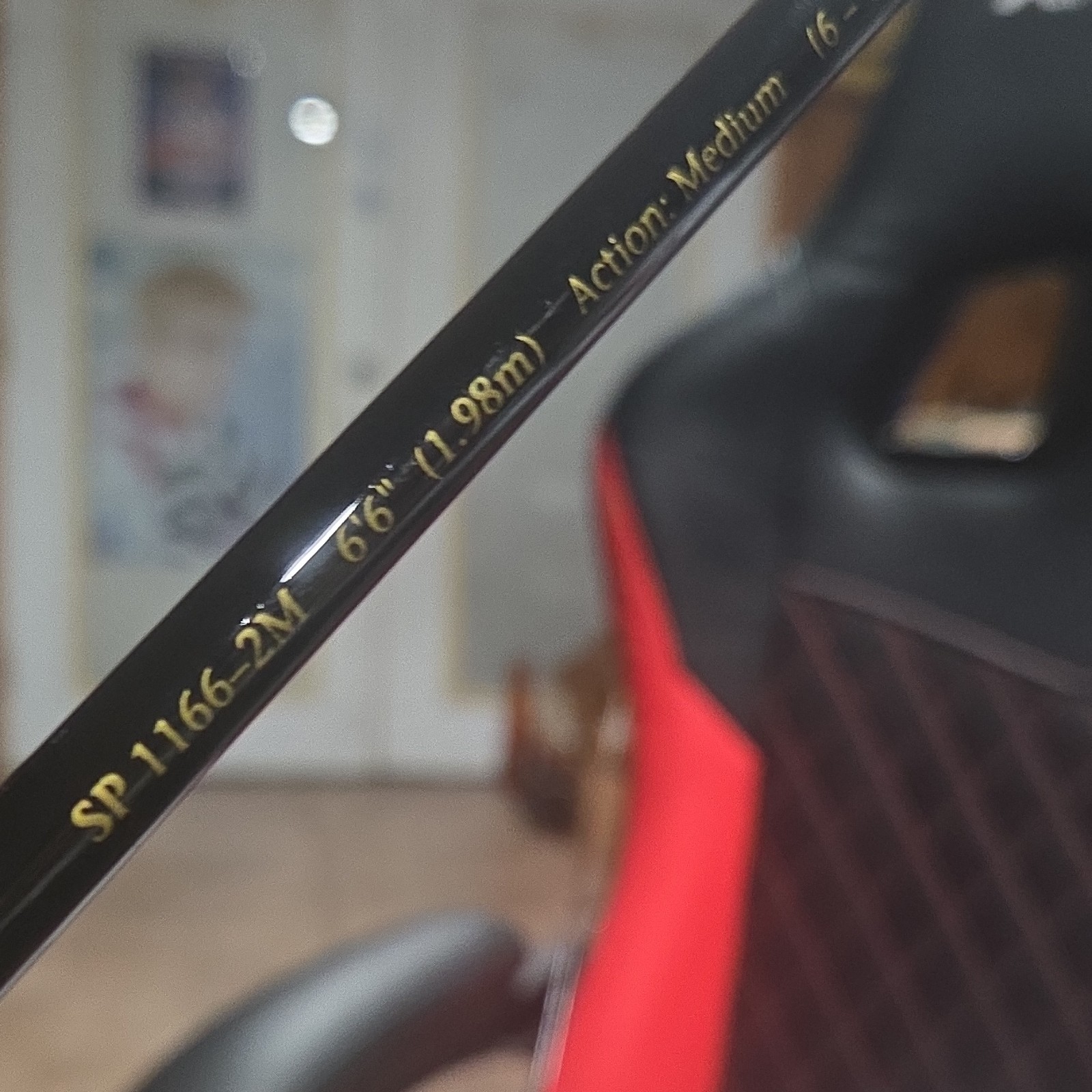 Shakespeare Ugly Stik Elite SP 1166-2M 6’6″ Medium 2pc Rod 6-15lb Line