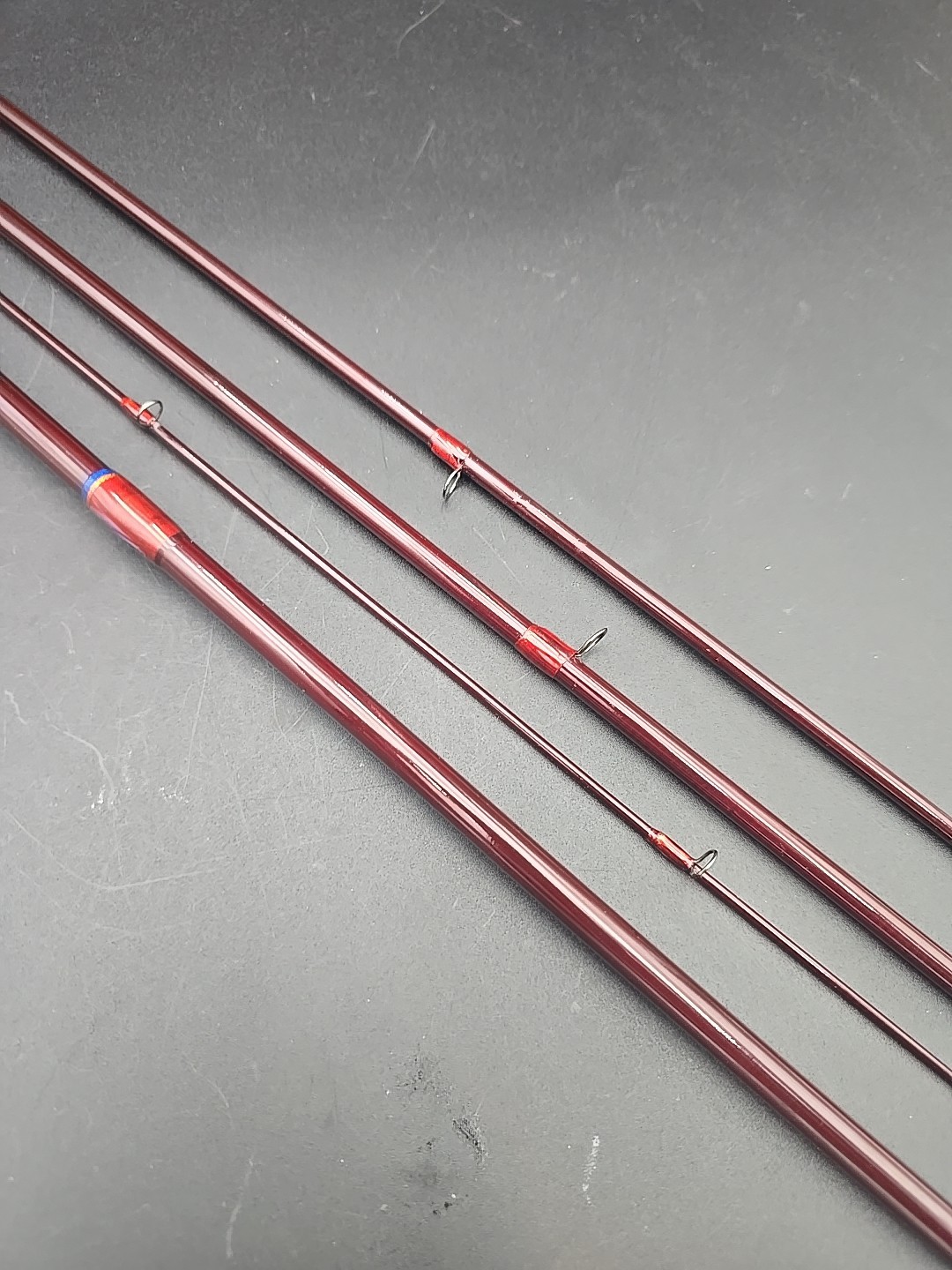Extraordinary Terry Henson 10′ 4 weight nymphing fly rod Loomis blank