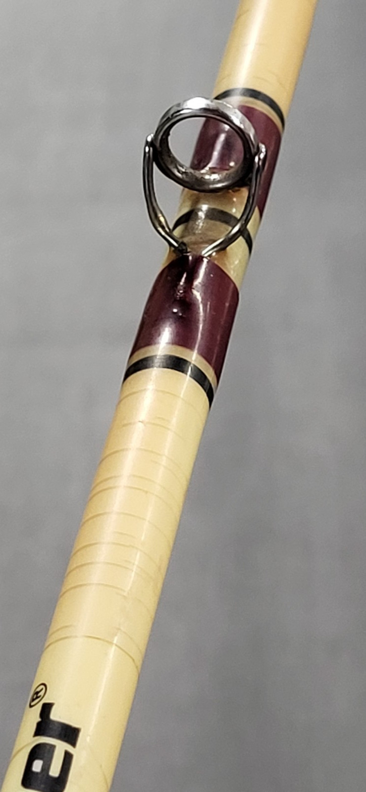 Penn Baymaster One Piece Spin Casting Rod – 6′ Model 3210C, Fiberglass, VG Cond