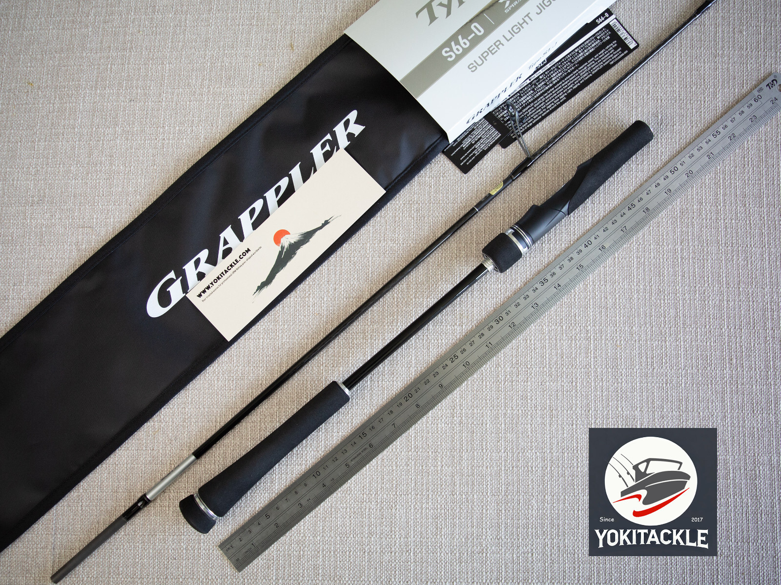 Shimano 25 Grappler Type SLJ S66-0 Spinning Rod Shipping from JAPAN