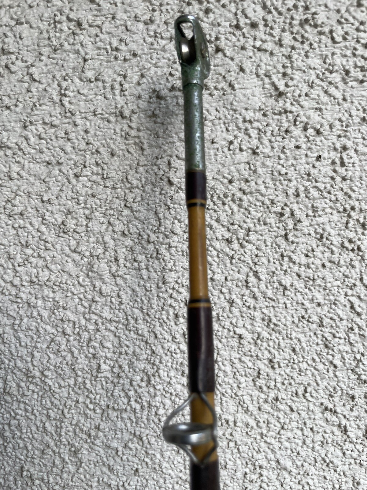 Vtg Fenwick ST 785 6 1/2’ Pacificstik Fenglass 30-80Lb Fishing Rod 7 Guides