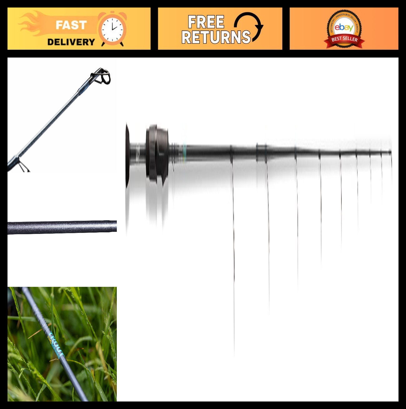 Premium Trout Spinning Rod – Durable, Sensitive, High Performance Fishing Gear