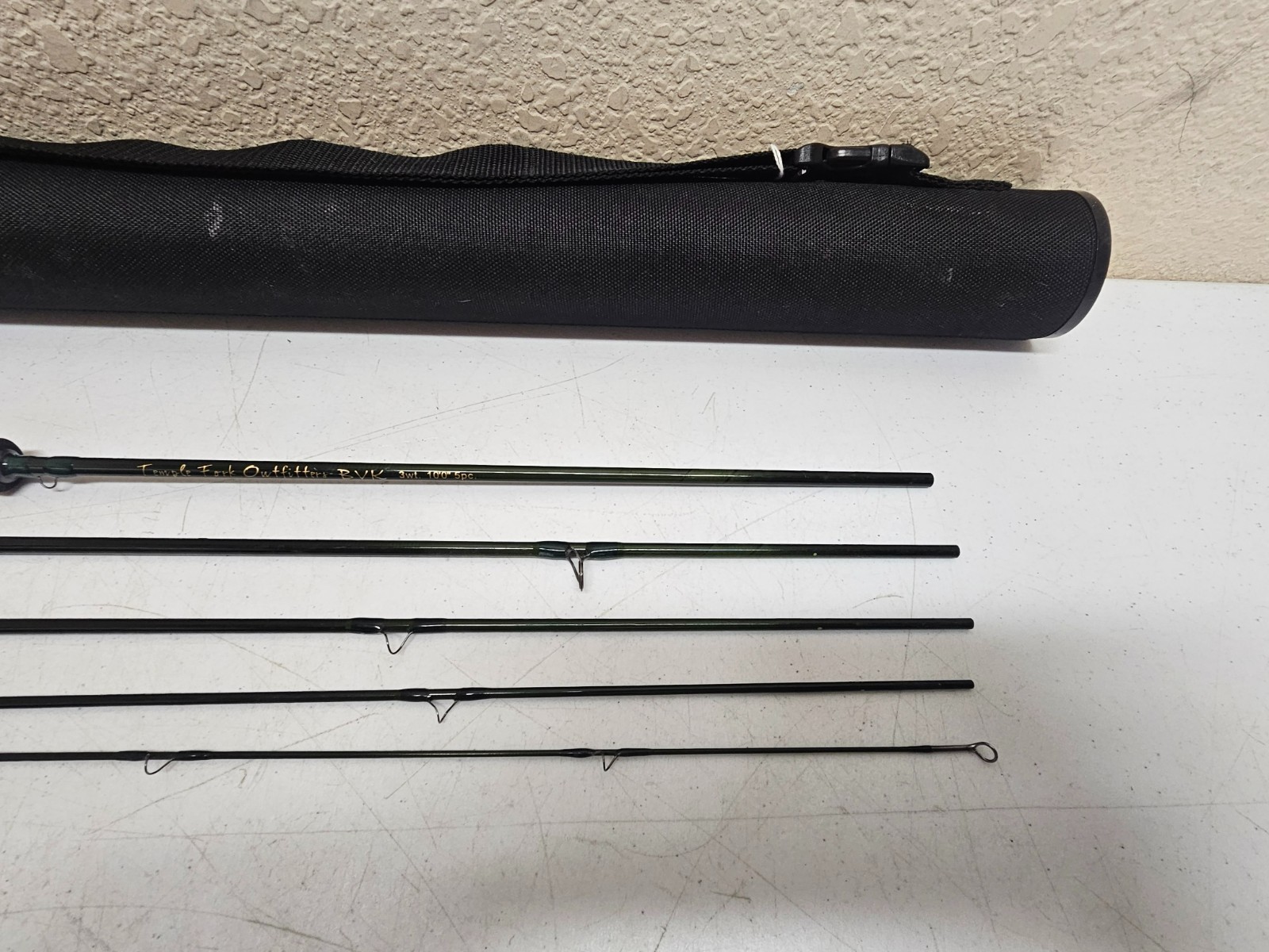 Temple Fork Outfitters BVK 10’0 5pc 3 Weight Fly Fishing Rod with Tube