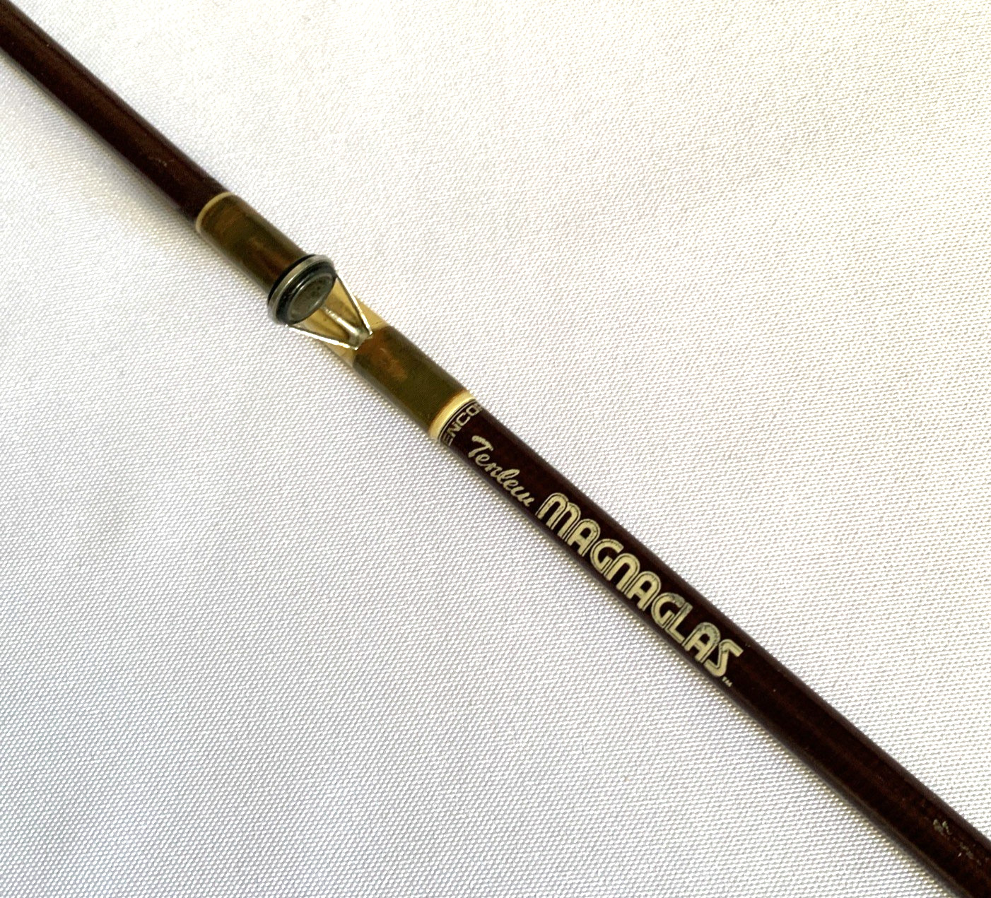 Kencor 261 Tenlew Magnaglas 5’11” Two Sections 6-20Lb Casting Fishing Rod USA