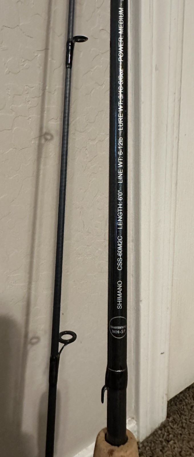 SHIMANO CLARUS CSS-60M2C 6′ Spinning Rod – IM8+ Graphite – 2 Piece – NEW