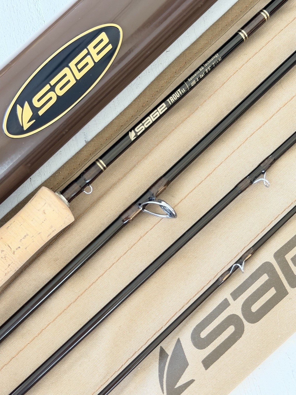 **BEAUTIFUL** 🔥~VINTAGE~ SAGE TROUT LL 4wt. 8’6”in FLY ROD!! ~LEGENDARY~🔥