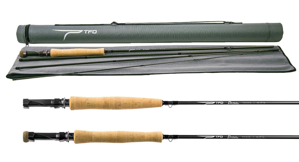 TFO Elevare 3wt 10′ Fly Rod | Temple Fork Lifetime Warr. FREE SHIPPING