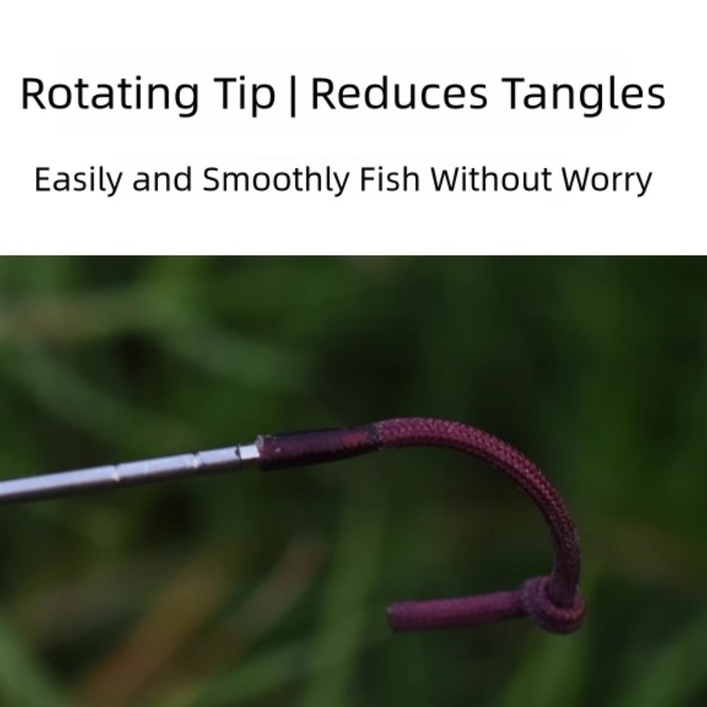 Ultralight Stream Fishing Rod Carbon Fiber Portable with Palm Fit Handle