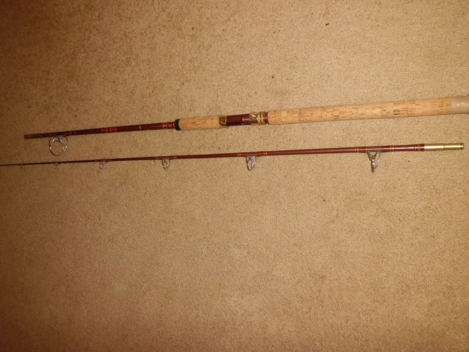 Vintage GARCIA Conolon 259?? Medium Action Surf Spinning 9′ Rod made in USA
