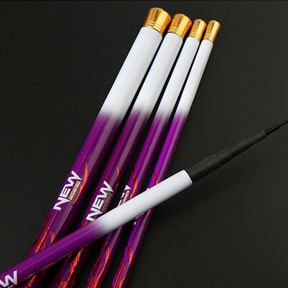 Hobbuy Telescopic Carbon Fiber Stream Rod Durable and Portable Fishing Hand Rod
