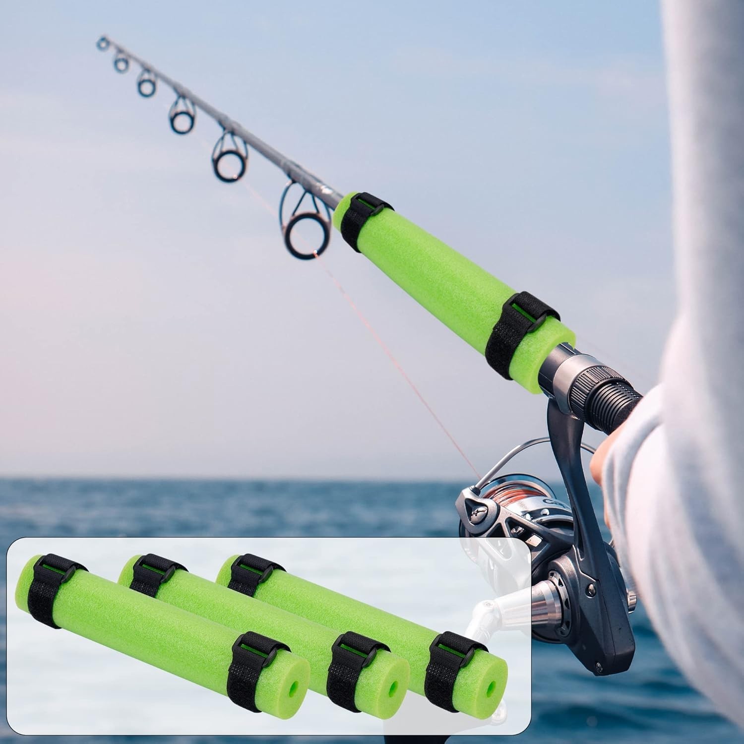 Durable Floating Fishing Rod Cushions – Stay Afloat with Magic Ties