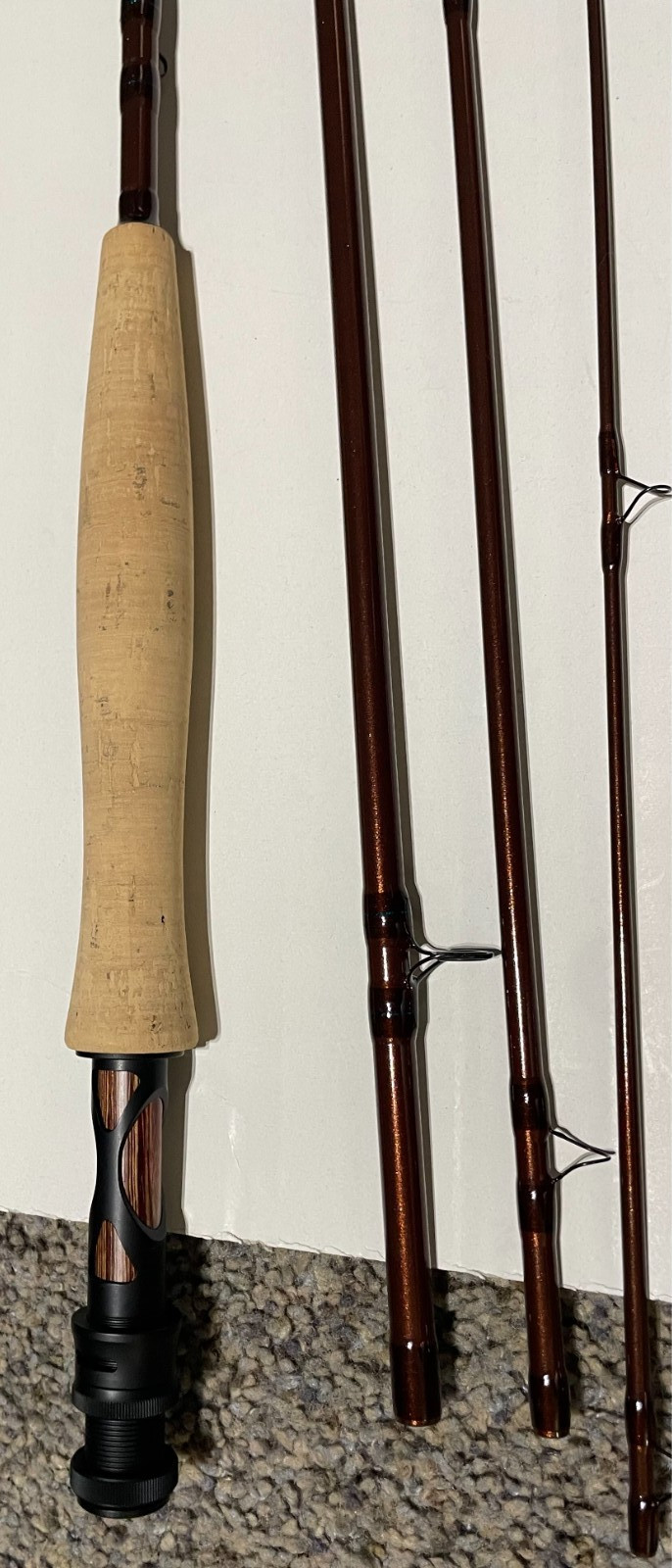 St Croix Imperial USA Fly Rod – 9 foot, 5 weight, 4 Piece Fly Rod and Case – New
