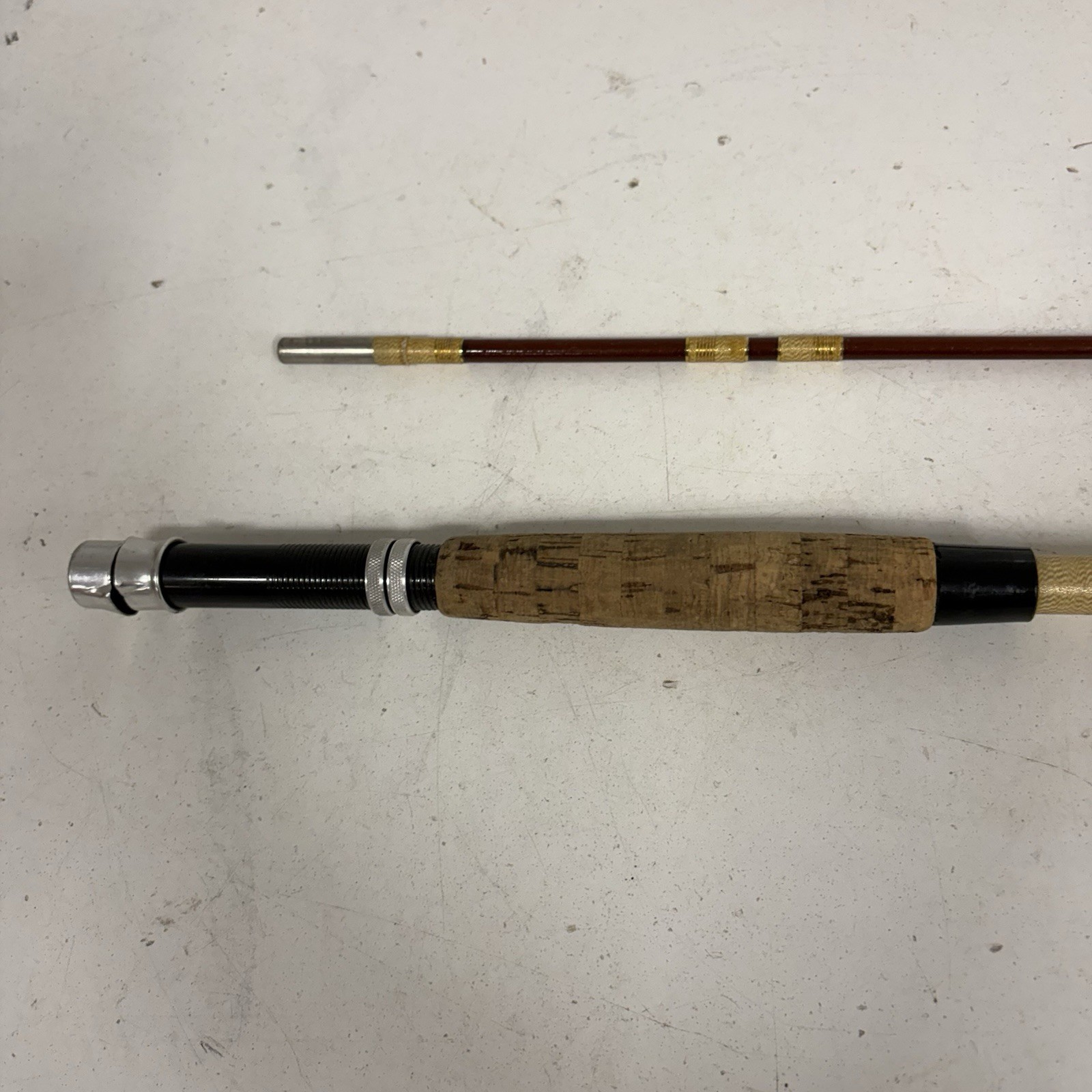 Vintage St. Croix Rod Transa-Glas 1902-M Fishing Rod 8′ 6” 2pc Fishing Pole BH