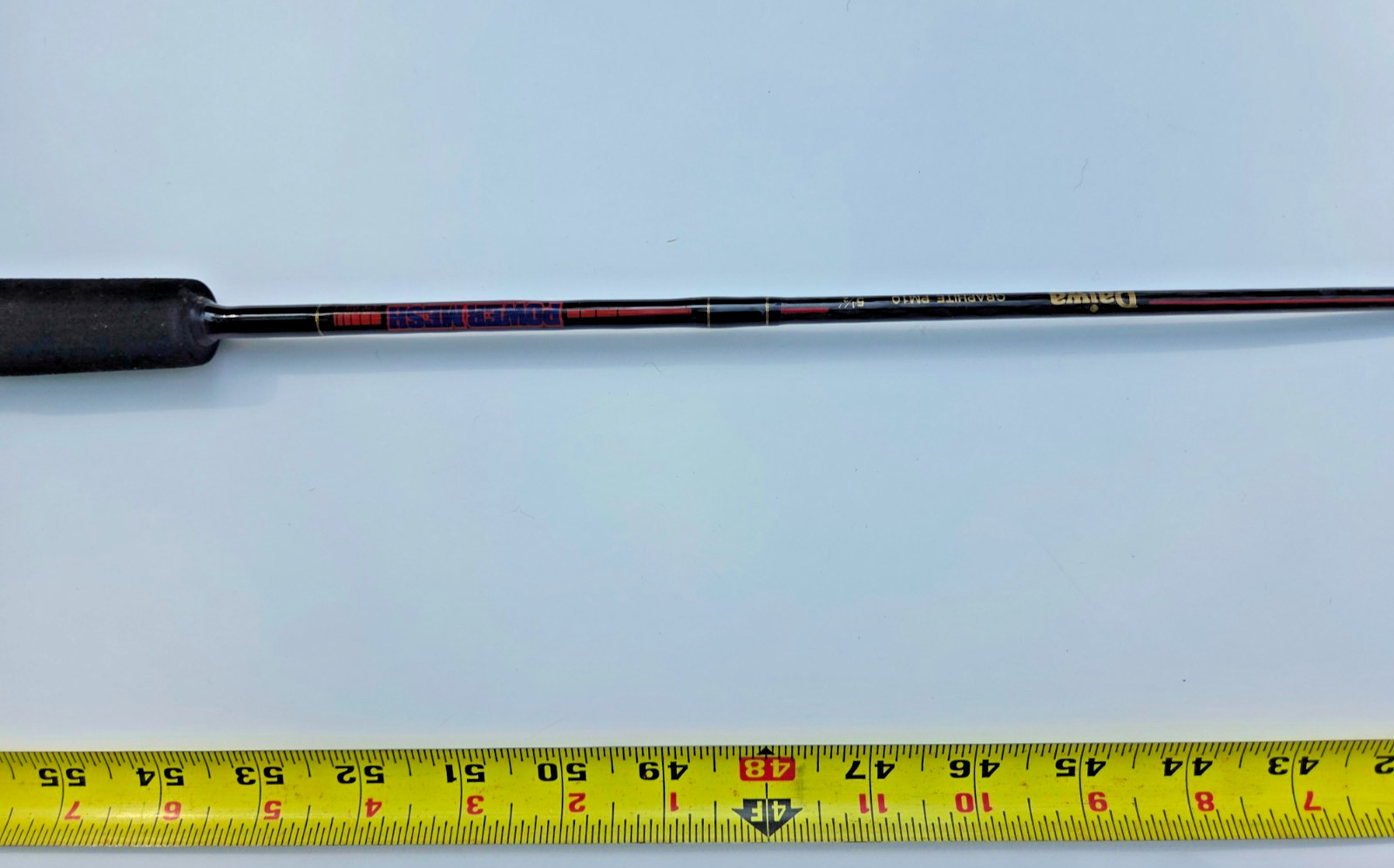 Vintage Daiwa Graphite Power Mesh PM10 A12010A, 5′ 6″ Spinning Rod, 2PC