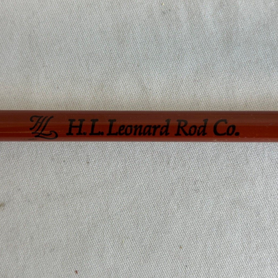 Vintage 1980s H.L. Leonard LFS470 7′ Fiberglass Spinning Fishing Rod #6 4Pc USA