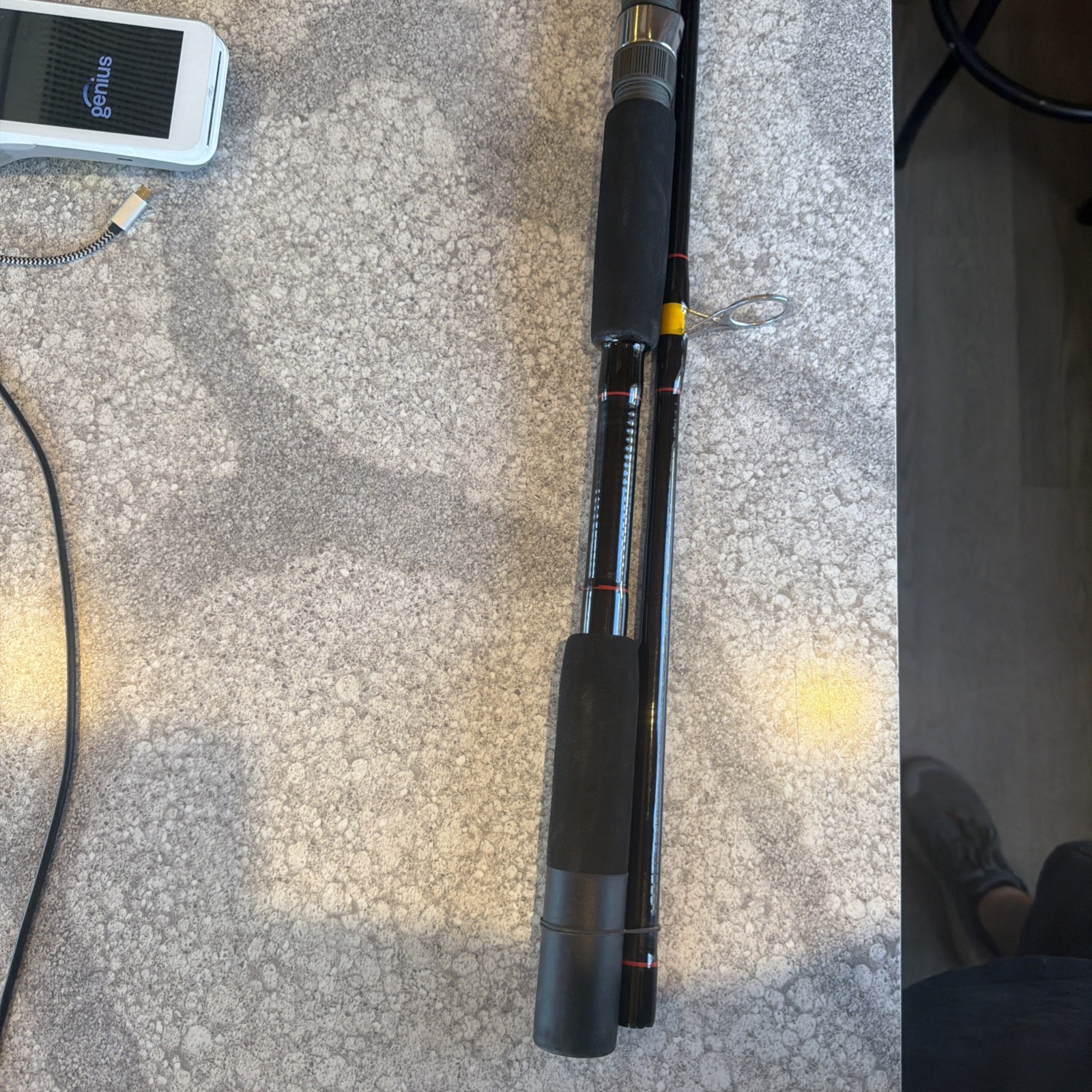 Ugly Stik Big Water 9’ 2 Piece Medium Heavy Surf Rod BWFS1530S992