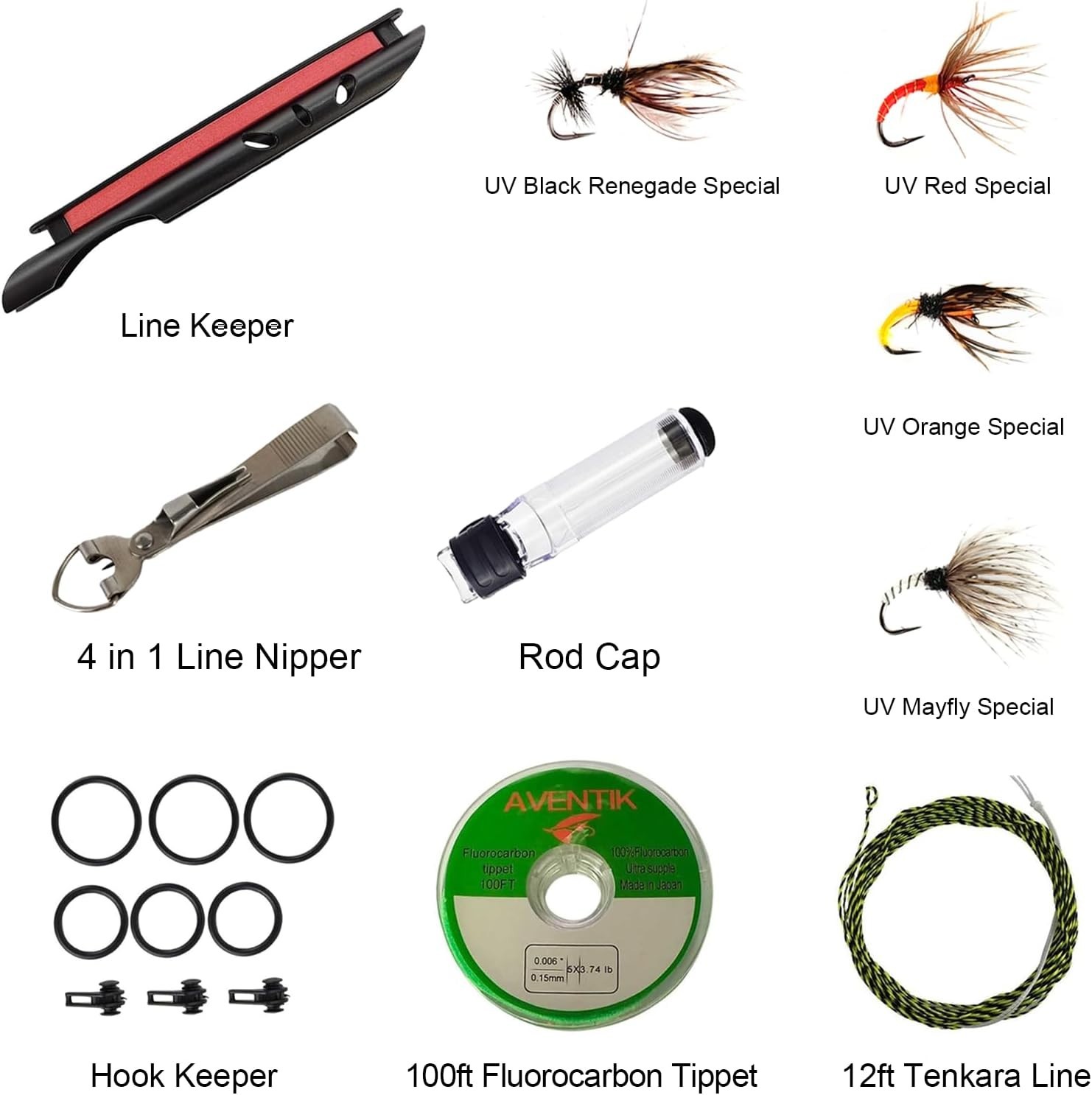 Lightweight 7ft/8ft Tenkara Rod Set – Carbon Fiber, Durable