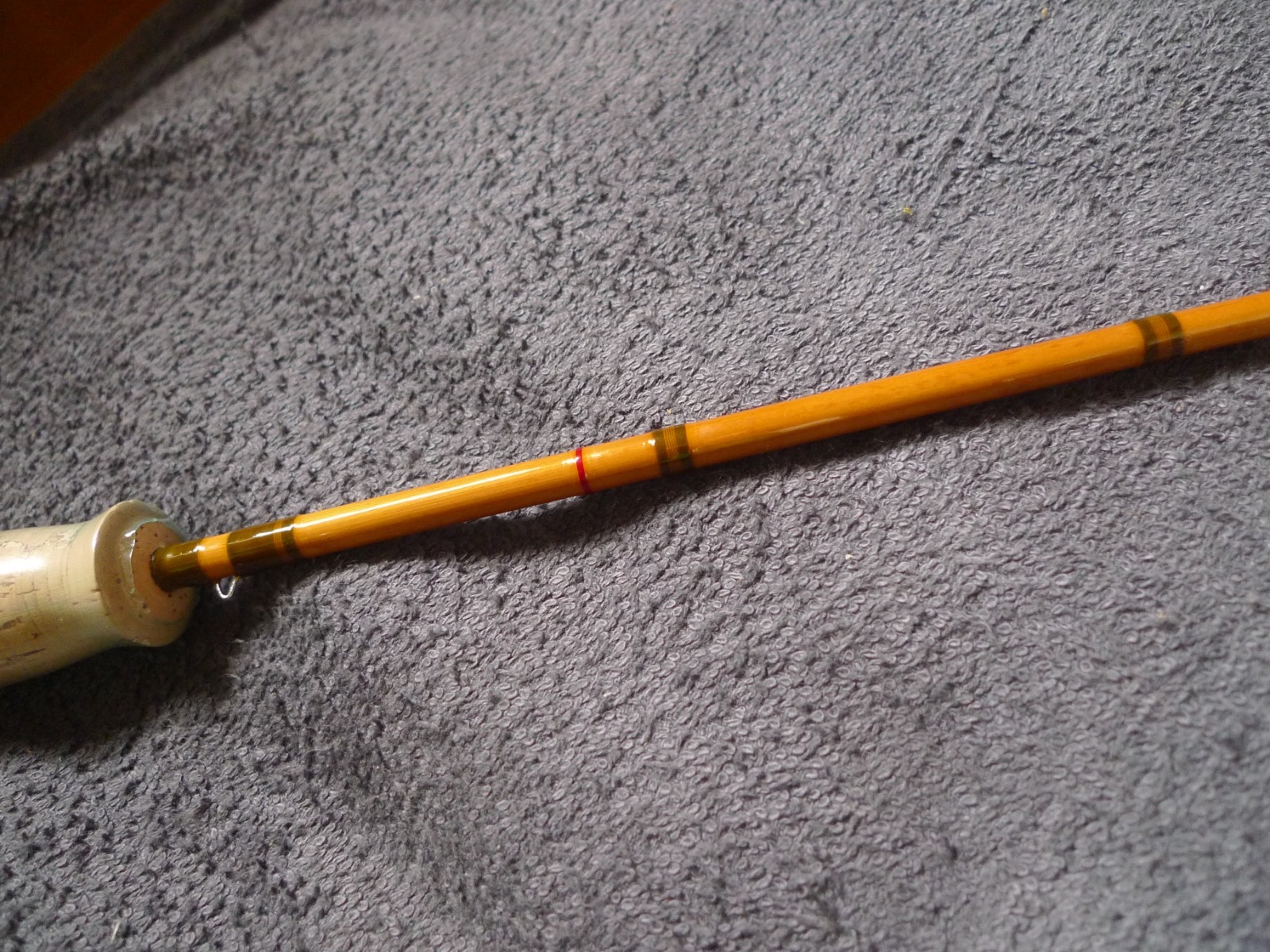 [Japan-made flyrod] 6’4″ #3 3pc unused ‘marutake bamboo flyrod’