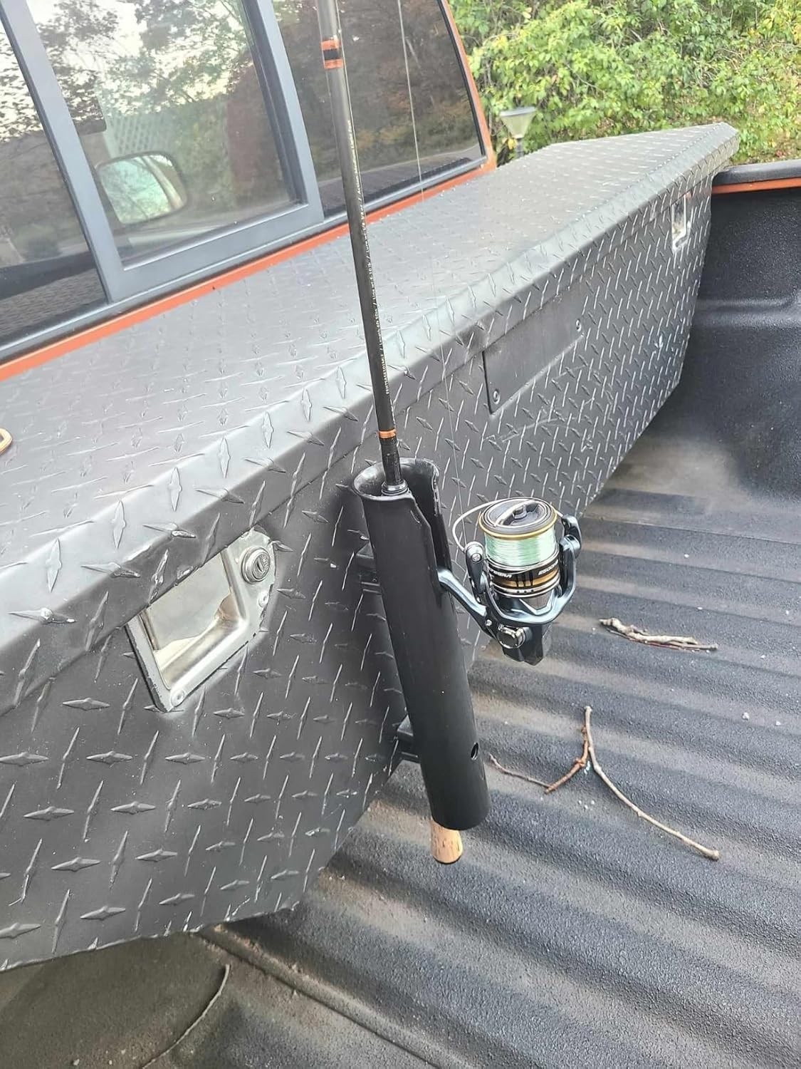Fishing Rod Holder Stainless Steel Rail Mount Marine Boat Truck Kayak Crate Tube
